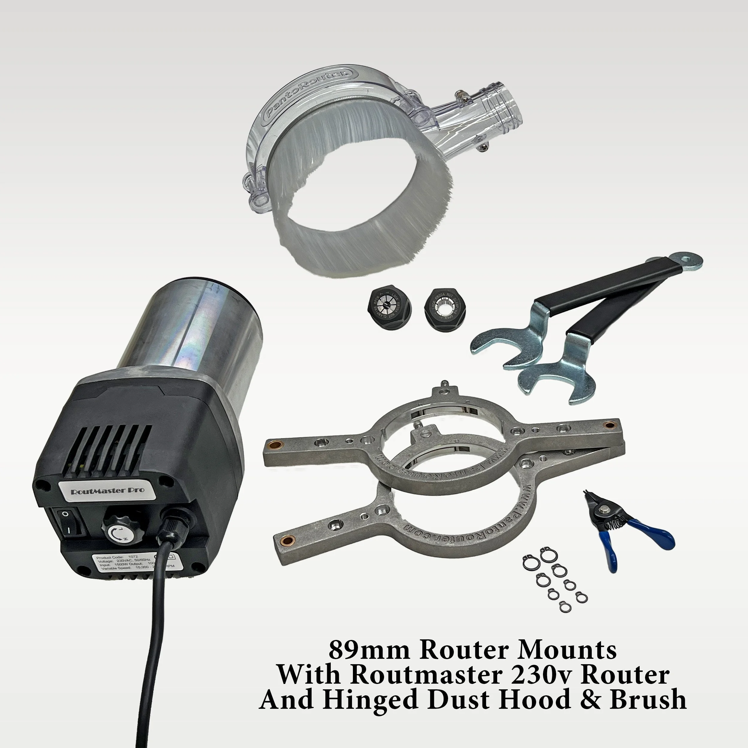 RoutMaster Pro 230V Router Motor for Export Only — PantoRouter